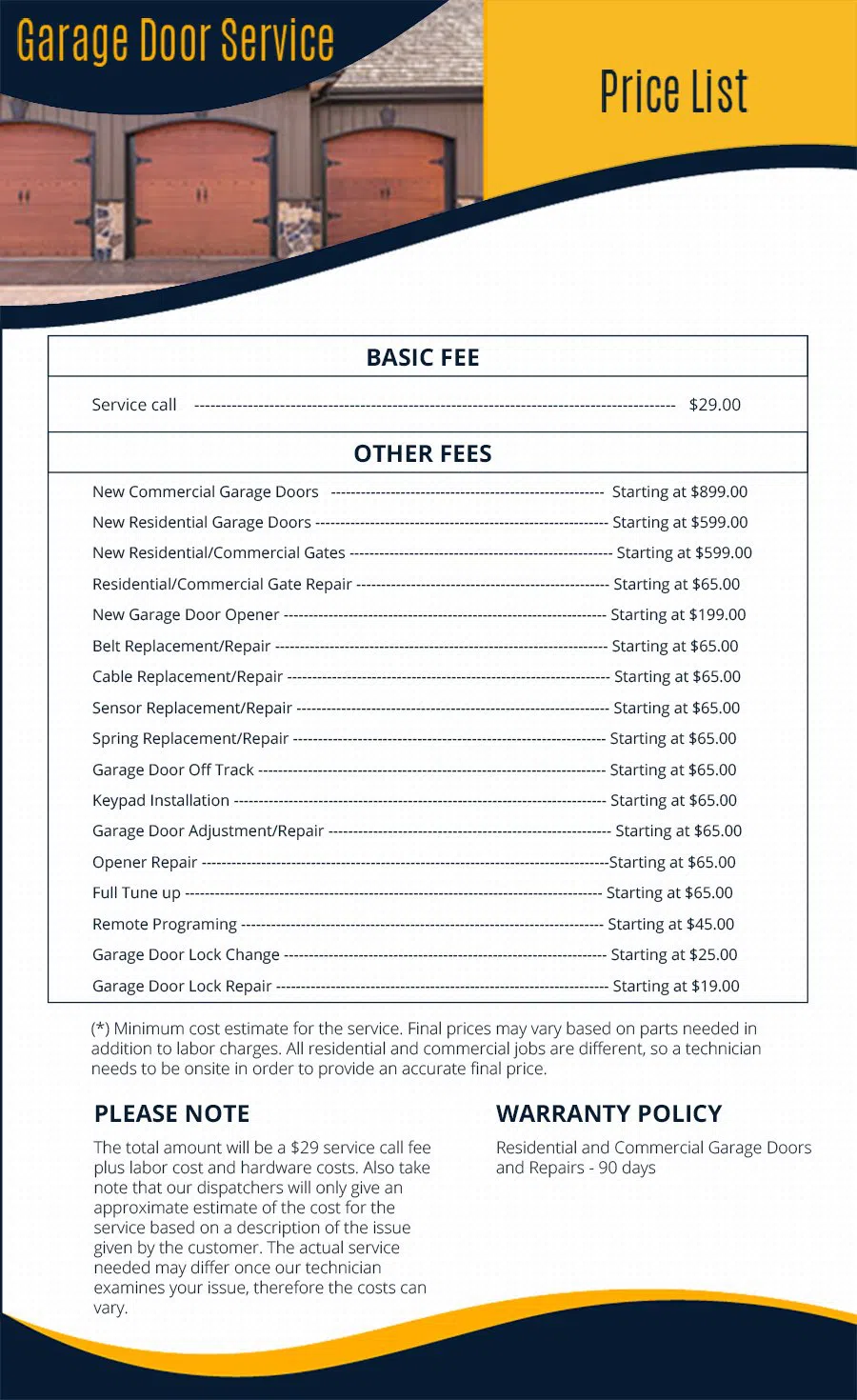 USA Garage Doors Service Denver, CO 303-732-8512